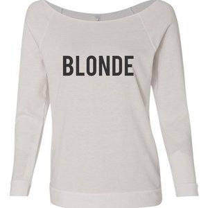 Blonde Reglan Sweatshirt